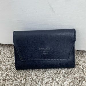 Matt & Nat Blue Wallet